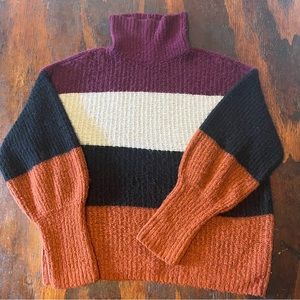 Express mock neck sweater